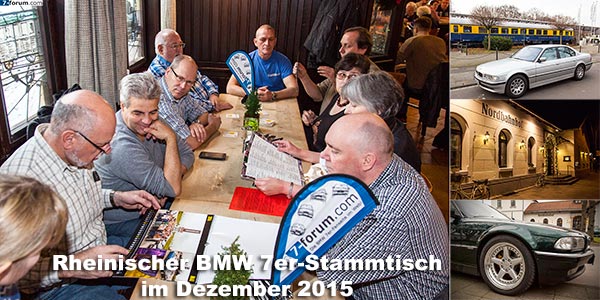 Erstmals gelüftet wurde der neue Wandkalender beim Rheinischen 7er-Stammtisch am 20.12.2015.