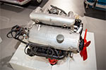 Meisterstück 27: der 4-Zylinder-Reihenmotor M10. 1961 erstmals auf der IAA vorgestellt, 80 PS. Antrieb für die 'neue Klasse'.