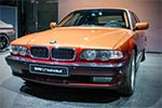 BMW Individual 750iLA L7 Karl Lagerfeld in Individual Lackierung Grundlackierung gold-orange mettalic mit Effektlackierung kastanienbraun