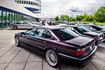 7-forum.com Jahrestreffen 2016: vorne: BMW Alpina B12 6.0 (E38)