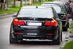 7-forum.com Jahrstreffen 2016, Ausfahrt am Sonntag, BMW 740d (F01) von Jürgen ('Yachtliner')