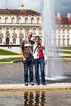 7-forum.com Jahrestreffen 2016, Ausfahrt zum Schloss Schleißheim, Christian ('Christian') und Viola ('*Phoebe*')