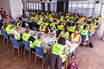 7-forum.com Jahrestreffen 2016, Besichtigung im BMW Werk Dingolfing: abschließendes Mittagessen in der Werkskantine