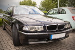 BMW 740i (E38) Individual von Frank ('heliman4'), Baujahr 2001, beim Rhein-Ruhr-Stammtisch im Juli 2017