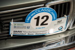 Rhein-Ruhr-Stammtisch im August 2017: Heinz-Peters ('Turbo Peter') BMW E23 trug noch das Schild der 2. BMW NRW Classic Ausfahrt.