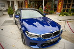 20 Jahre BCD Treffen: Dieser ganz neue BMW M5 wurde noch kurz zuvor auf der IAA in Frankfurt präsentiert.