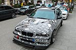 20 Jahre BCD Treffen, Teilnehmerfahrzeug BMW 3er compact mit Erlkönig Folierung.