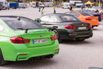 20 Jahre BCD Treffen: BMW M4, BMW M4 Cabrio, BMW M3 und BMW M5