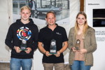 Slalom Cup Finale, Ehrung in Klasse 4d (Sonderklasse, modifiziert bis 2.200 ccm), Familie Ehrmann siegten auf Platz 1 mit Sven, Platz 2 Jan und Platz 3 Jasmin Ehrmann, alle vom BC Rothenburg.