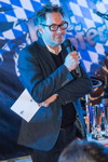 Manfred Grunert, BMW Group Classic, Archivleiter war zu Gast in Garmisch und sprach zu den Gästen. 