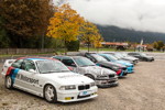 20 Jahre BCD Treffen am Sonntag: Show u. Shine am Hausberg. Bei widrigem Wetter nahmen nur wenige Fahrzeuge teil.