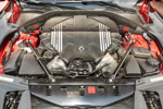 7-forum.com Jahrestreffen 2017, Alpina B7 in Ferrarirot von Jörg ('BMW joshi'), Motorraum