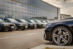 7-forum.com Jahrestreffen 2017: BMW 7er-Parade mit dem BMW 730Ld (G12) von Christian ('Christian') vorne