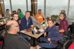 7-forum.com Jahrestreffen 2017: Teilnehmer im Panorama Café auf 147 m Höhe im Stuttgarter Fernsehturm.