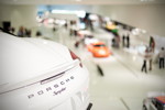 Porsche Museum in Stuttgart-Zuffenhausen: Porsche Spyder.