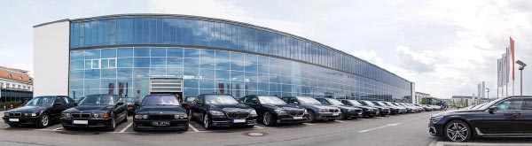 7-forum.com Jahrestreffen 2017: BMW 7er-Parade an der Motorworld