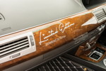 BMW 750i (E65 LCI), Japan-Import, Rechtslenker, von Olaf ('loewe40'), Schriftzug 'Limited Edition' auf dem Holzdekor im Innenraum