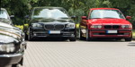 200. Rhein-Ruhr-Stammtisch: BMW 740d xDrive (F01) von Karl-Heinz ('fuat') und BMW 740i (E38) von Jörg ('Imola 2')
