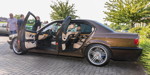 BMW 730i (E38) von Ralf ('Ralle735iV8') in Marrakesch braun, auf 19 Zoll Felgen und hellem Innenraum mit Pappelholz