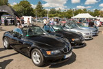 BMW Scene Show 2018: BMW Z3 roadster (E36/7) Reihe gegenüber der Performance Area.