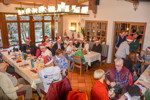 7er Südhessen (Weihnachts-) Stammtisch im Dezember 2018: Stammtischrunde im Landhaus Klosterwald in Lich-Arnsburg.