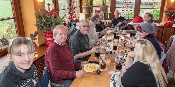 Rhein-Ruhr- (Weihnachts-) Stammtisch im Dezember 2018 im Café del Sol in Castrop-Rauxel