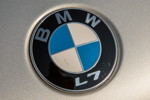 Rhein-Ruhr-Stammtisch im April 2019: BMW L7 von Oliver ('Olli-Knolli'), selbst gemachtes BMW Logo mit 'L7' Schriftzug.