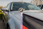 Rhein-Ruhr-Stammtisch im April 2019: BMW L7 von Oliver ('Olli-Knolli'), BMW Standartengräger mit Deutschland-Flagge.