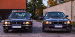 100. Schwaben-Stammtisch: die BMW 750i (E32) von Sebastian ('M70-Franke') und Stefan ('monaco')