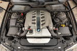 Rhein-Ruhr-Stammtisch im März 2020: BMW 760Li (E66 LCI) von Daniel ('Fosgate'), V12-Motor mit 445 PS.