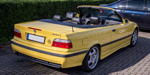 Rhein-Ruhr-Stammtisch im Oktober 2020: BMW 320i Cabrio Individual (E36) in dakar-gelb II von Micha ('bmwe23').