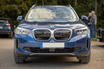 Rhein-Ruhr-Stammtisch im Oktober 2024: BMW iX3 von Gregor ('leopold456'), Frontansicht