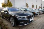 Rhein-Ruhr-Stammtisch im November 2024, vorne: BMW 740Ld (G12) von Michael ('Fiete912')