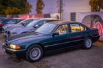 Rhein-Ruhr-Stammtisch im November 2025: Gregor ('leopold456') in seinem BMW 728i (E38)