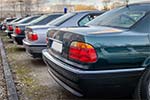 Rhein-Ruhr-Stammtisch im M&auml;rz 2026: BMW E38-Parade, vorne mit dem 728i von Gregor ('leopold456')