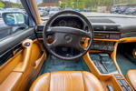 Rhein-Ruhr-Stammtisch im April 2026: BMW 740i Inidvidual (E32) von Dennis ('Denis!'), Cockpit
